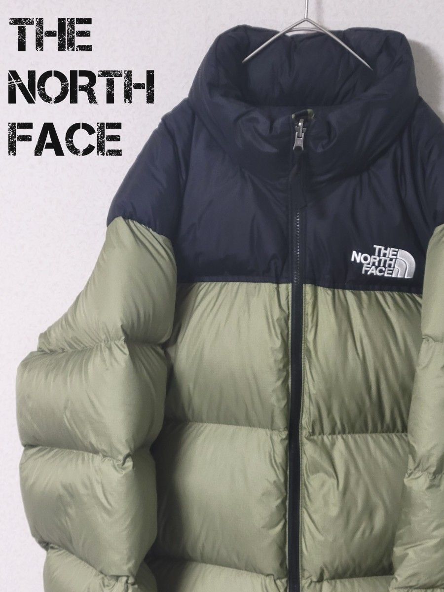 早い者勝ち】ノースフェイスTHE NORTH FACE ヌプシ カーキブラック