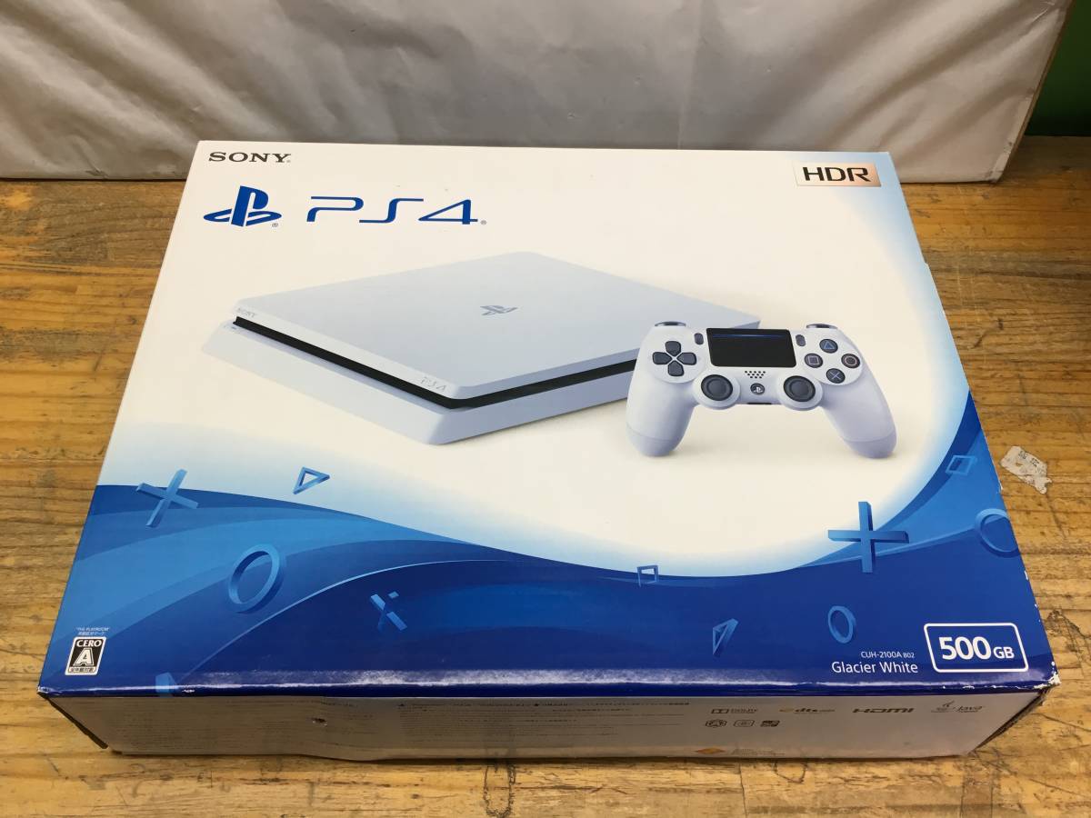 PS4/500GB/CUH-2100A B01/初期化済/:ゲN1089-81ネ(PS4本体)|売買され