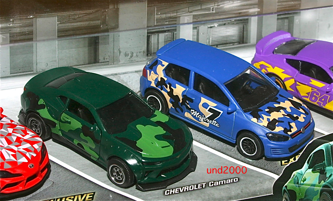  overseas edition MajoRette 5 pcs Toyota GR Supra Volkswagen Golf VW Golf Mustang Mustang Camaro Majorette Mercedes Benz G500