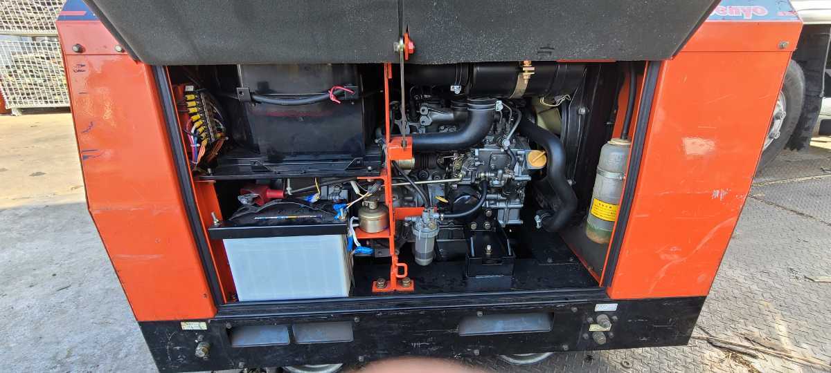 ヤフオク! - デンヨー発電機10FSS AC発電機 ウェルダー