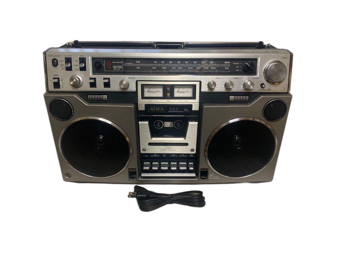 ジャンク】AIWA アイワ CS-80 ステレオ カセットレコーダー nefjamaica.org