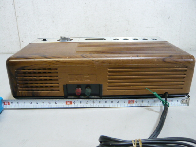 ☆ビンテージ Panasonic RC-200 デジタルクロックラジオ ラジオ 時計！80サイズ発送_画像5