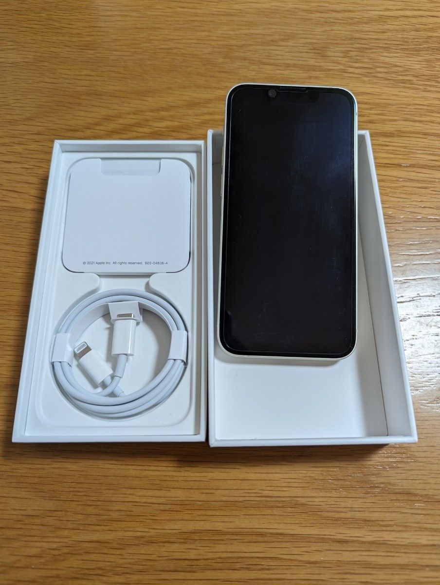 超歓迎された】 iPhone MLND3J SIMロックなし Apple 13 A スターライト