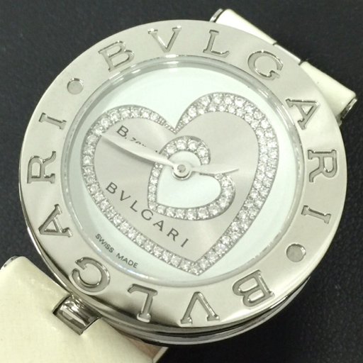 ブルガリ 腕時計 ビーゼロワン B-Zero1 BZ 30 S ハート文字盤 シルバー