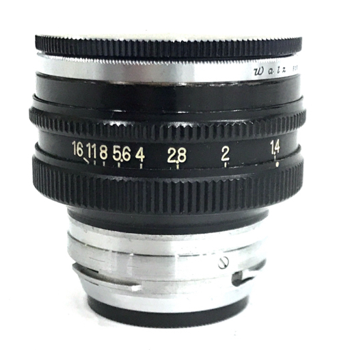 Nikon NIKKOR-S.C 5cm 1.4 黒鏡胴 一眼 カメラ レンズ 光学機器_画像7