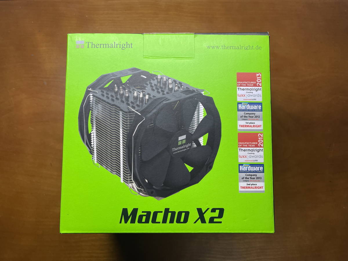 [ high-end air cooling 140mm fan 2 basis installing ]PC CPU cooler,air conditioner Thermalright MACHO X2