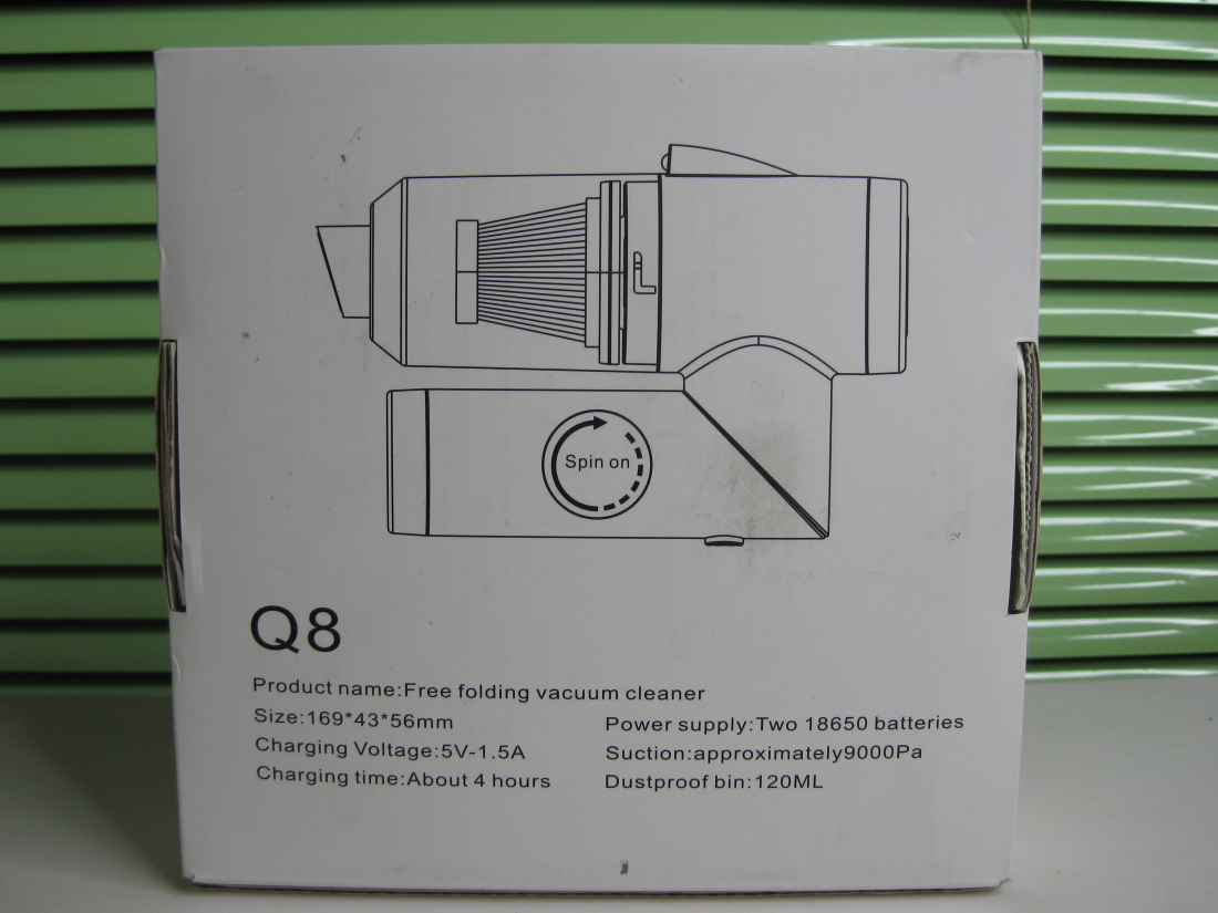 ☆★JUNK 美品★☆ ハンディクリーナー Cestovet Free FoldingVacuum Cleaner:充電:動作確認しましたがジャンク出品/即決有☆彡 レタパ対応_画像9