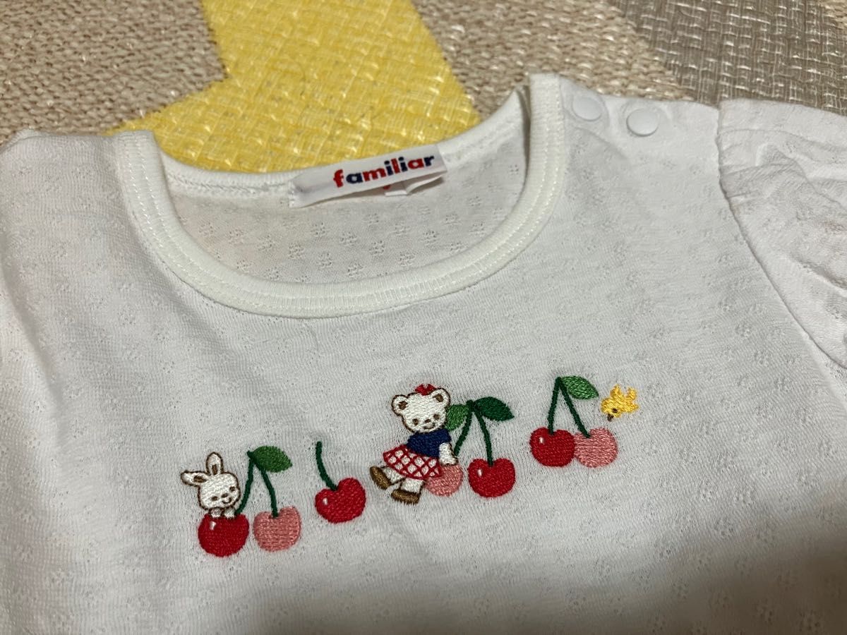 新品未使用ファミリア さくらんぼ刺繍ワンピース|Yahoo!フリマ 新品未使用ファミリア さくらんぼ刺繍ワンピース|Yahoo!フリマ