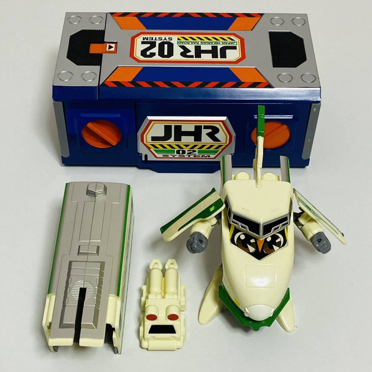 【中古品】TOMY トミー 超特急ヒカリアン 変形ボックス2 やまびこ & JHR踏切 ロボット フィギュア 現状品