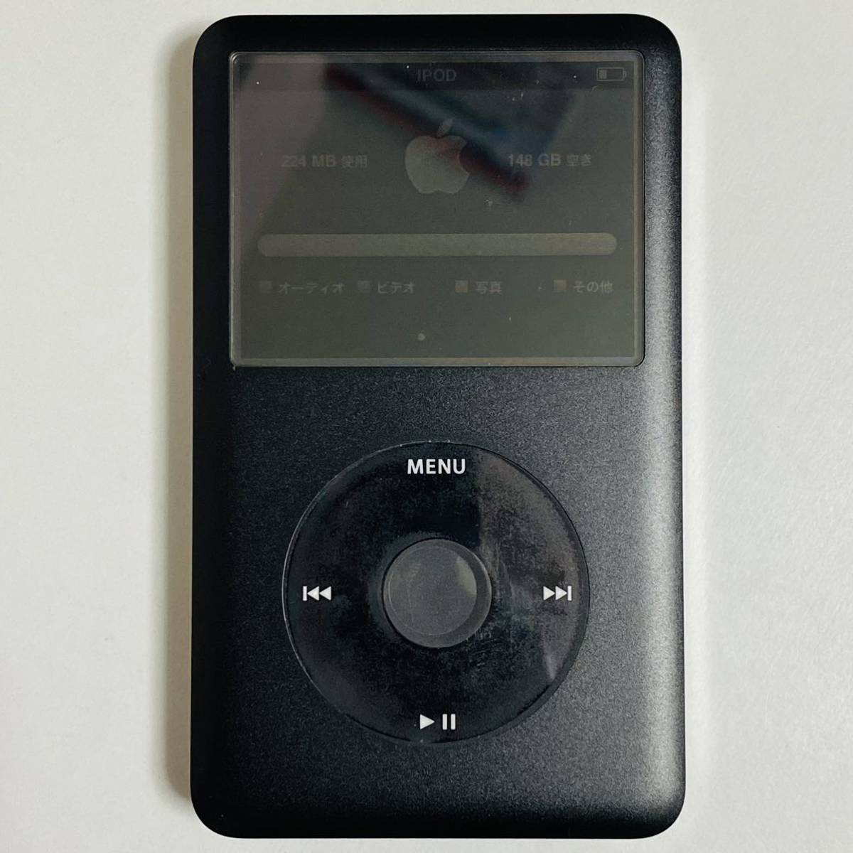 【動作品】Apple アップル iPod classic アイポッドクラシック 160GB Black MB150J/A_画像5