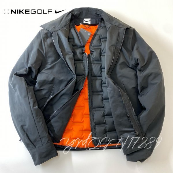 NIKE ナイキ GOLF 2IN1 ゴルフジャケット 定価37,000 DA2858-010 黒 S