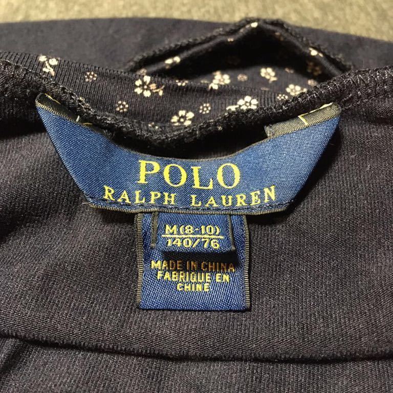 POLO RALPH LAUREN Polo Ralph Lauren One-piece длинный рукав Kids девочка размер 140 цветочный принт темно-синий темно-синий 