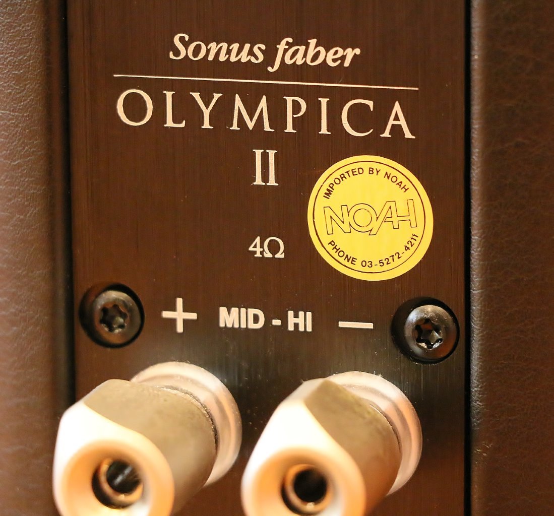 格安名機 美品　ソナスファベール Sonus Faber オリンピカ２ / OLYMPICA 2 スピーカー ペア　NOAH正規品 ノアⅡ 検/フランコ セルブリン_画像7