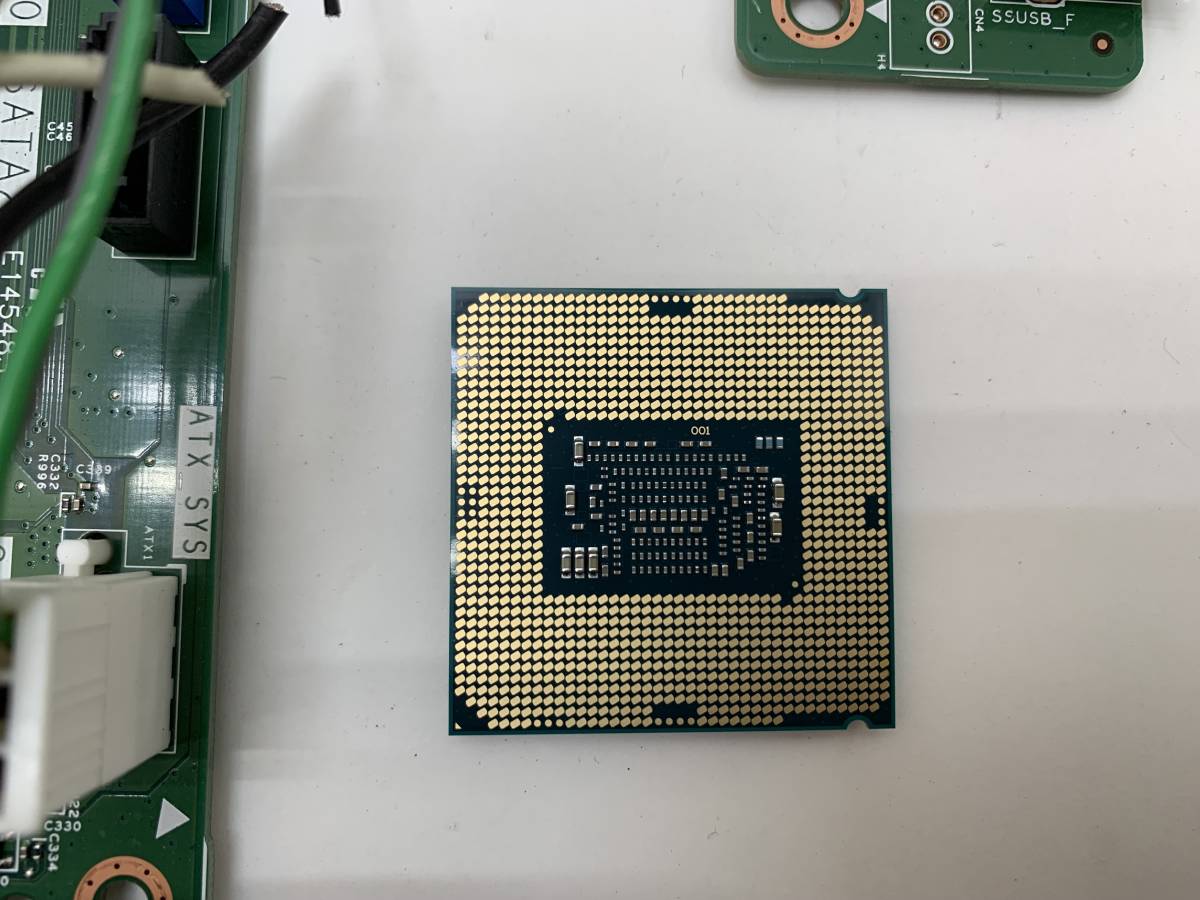 ■ジャンク Intel 第7世代 CPU core i5-7400 SR32W 3.00GHZ / マザーボード DELL 45D2Y 未確認_画像4