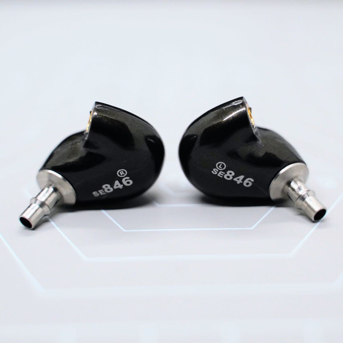 1点限定 高級ブラック DIY SE846 純正ユニット使用-アップグレード12BA