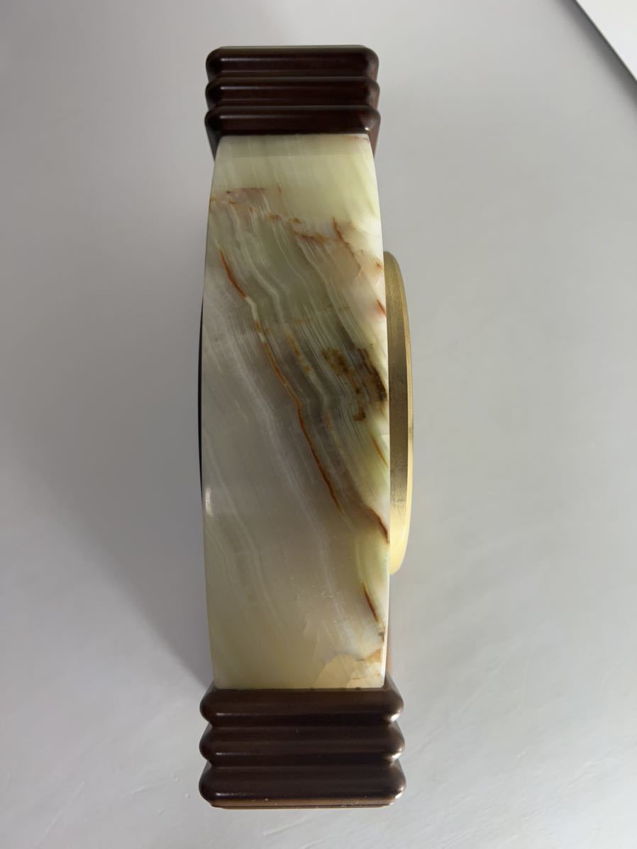 希少・美品】 CITIZEN シチズン 天然大理石 置き時計 希少・美品】 CITIZEN シチズン 天然大理石 置き時計
