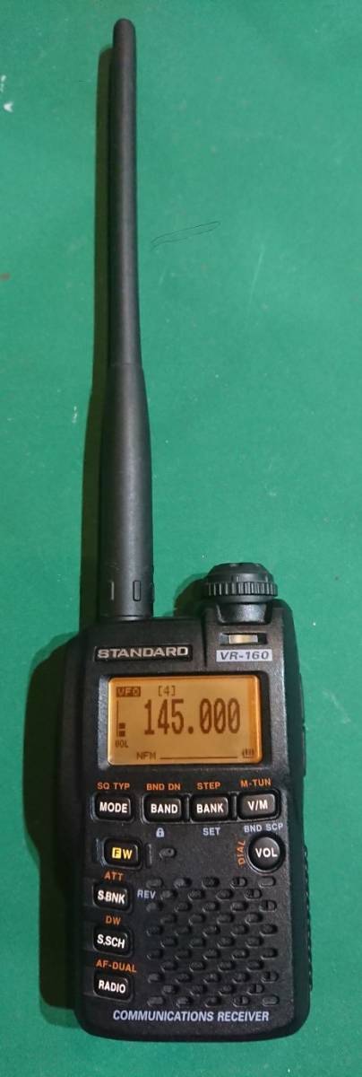 VR-160 スタンダード(STANDARD) ワイドバンドレシーバー100kHz?1300MHz VR-160 スタンダード(STANDARD) ワイドバンドレシーバー100kHz?1300MHz