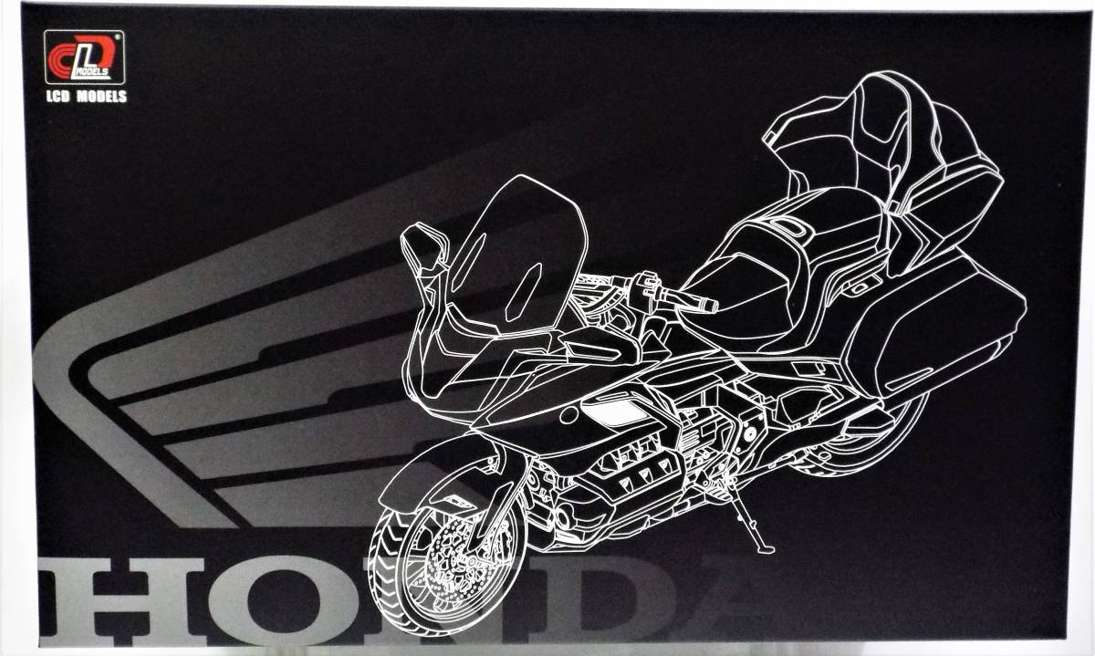 LCD】1/12 ホンダ ゴールドウイング GL1800 2020年 ヘビーグレー LCD】1/12 ホンダ ゴールドウイング GL1800 2020年 ヘビーグレー