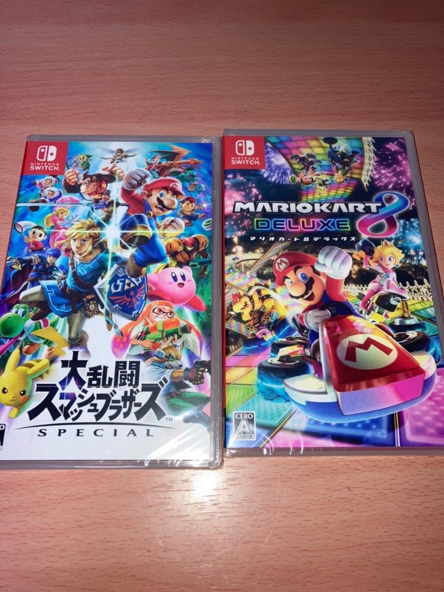 新品未開封】大乱闘スマッシュブラザーズ マリオカート8 デラックス