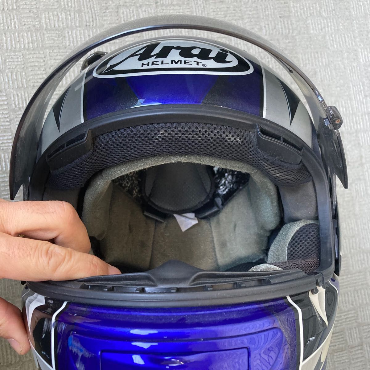 Arai ヘルメット Quantum-J Ace ブルー 57-58 cm アライ アライ Arai ヘルメット Quantum-J Ace ブルー 57-58 cm アライ アライ