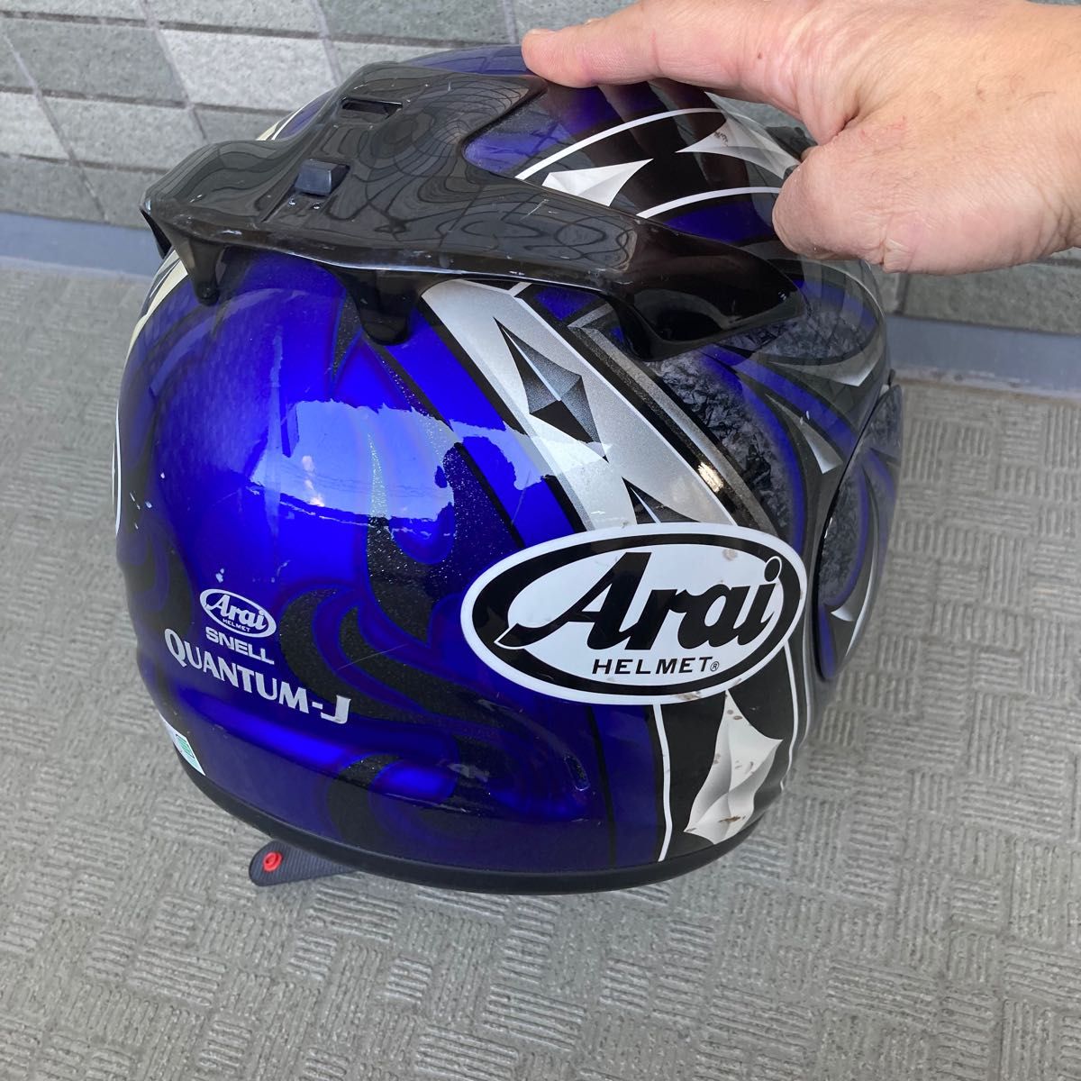 Arai ヘルメット Quantum-J Ace ブルー 57-58 cm アライ アライ Arai ヘルメット Quantum-J Ace ブルー 57-58 cm アライ アライ