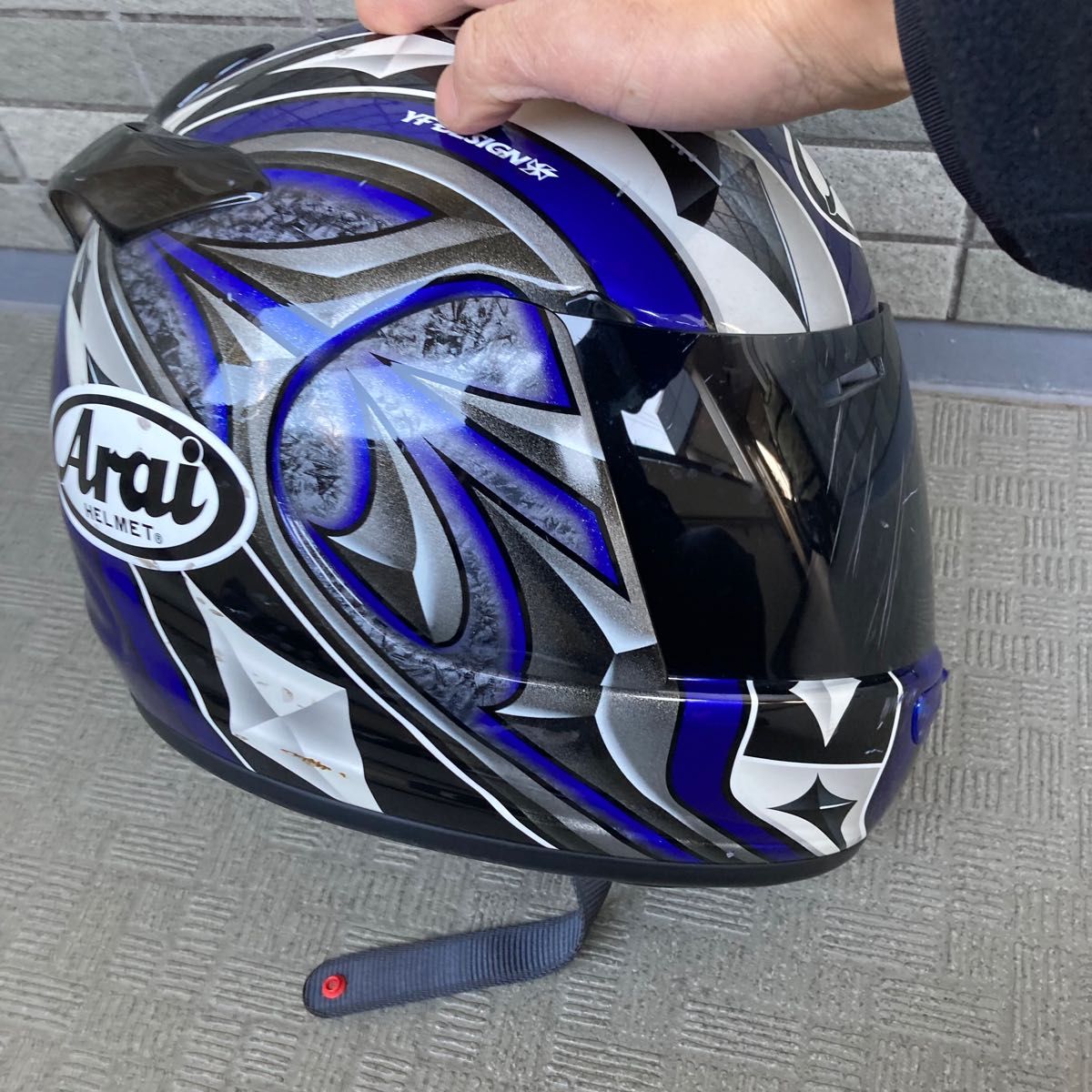 Arai ヘルメット Quantum-J Ace ブルー 57-58 cm アライ アライ Arai ヘルメット Quantum-J Ace ブルー 57-58 cm アライ アライ