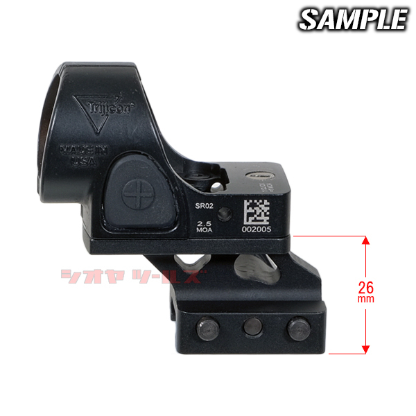 送料無料 トリジコン SRO & RMR 用 Quick Release タイプ mount
