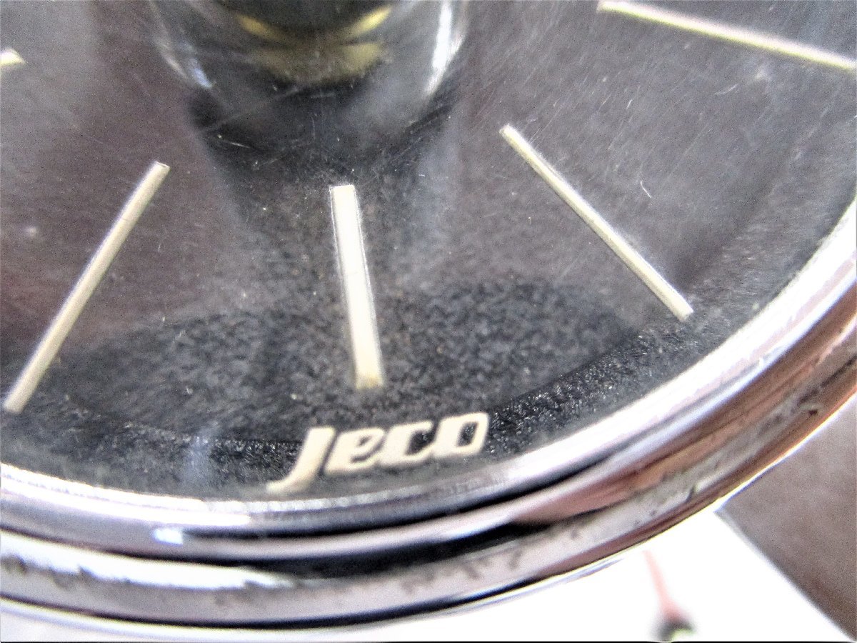  that time thing rare Jeco Jeco in-vehicle analogue clock * old car Showa era Vintage high speed have lead Toyopet Crown Gloria Cedric Hakosuka ultra rare 