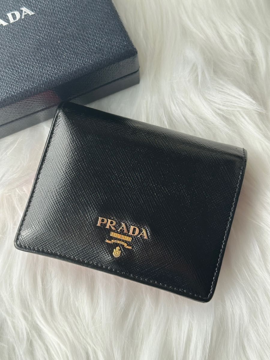 PRADA プラダ 長財布 財布 サフィアーノ NOリカラー