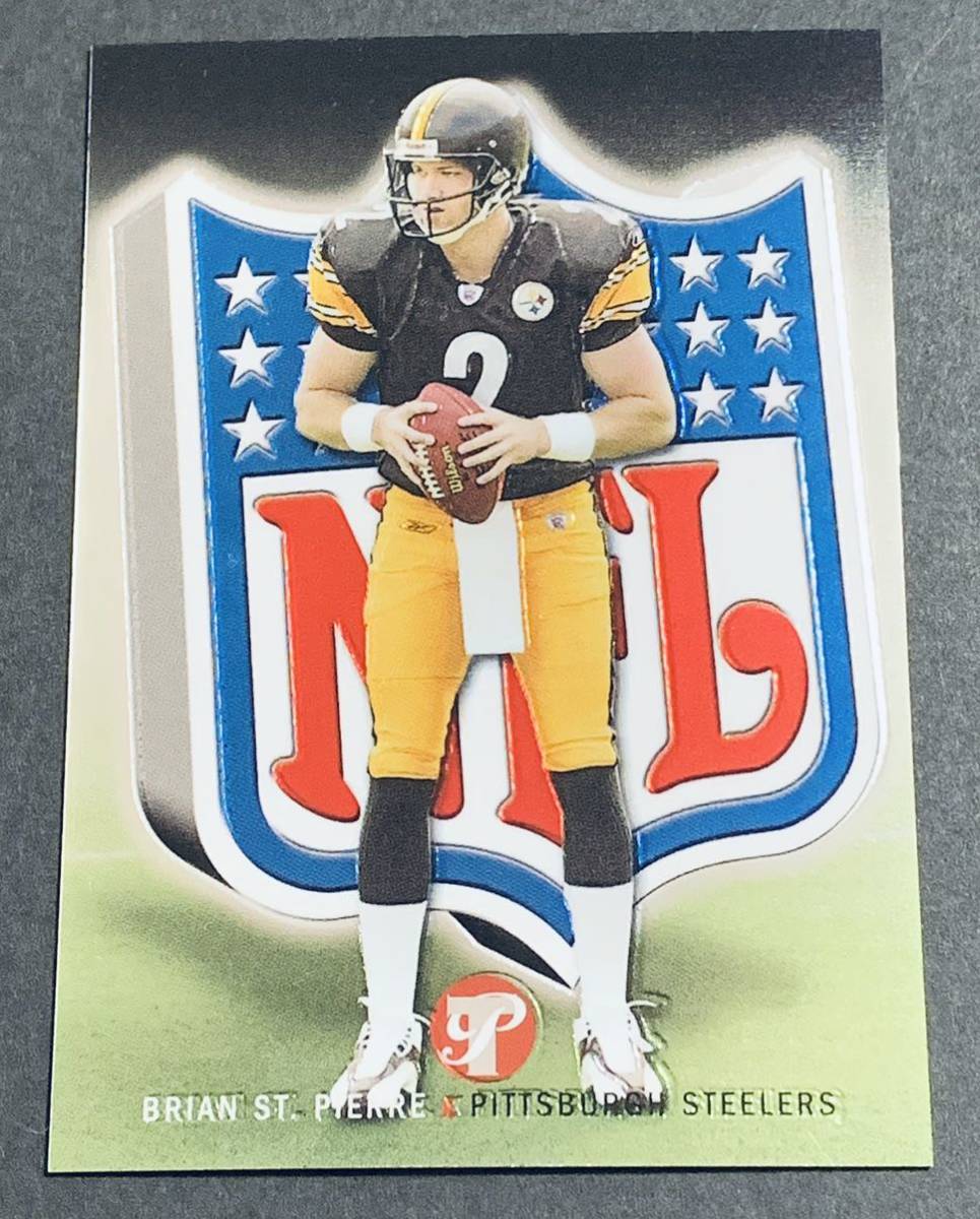 2003 Topps Pristine Brian St. Pierre /1499 70 RC Rookie Pittsburg Steelers NFL ルーキー　1499枚限定　シリアル　カード_画像1