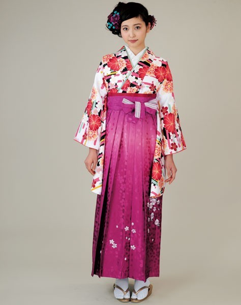  кимоно hakama комплект женщина . пепел L H*L Junior для . исправление согласовано рост 144~150cm церемония окончания новый товар ( АО ) дешево рисовое поле магазин NO22842-03