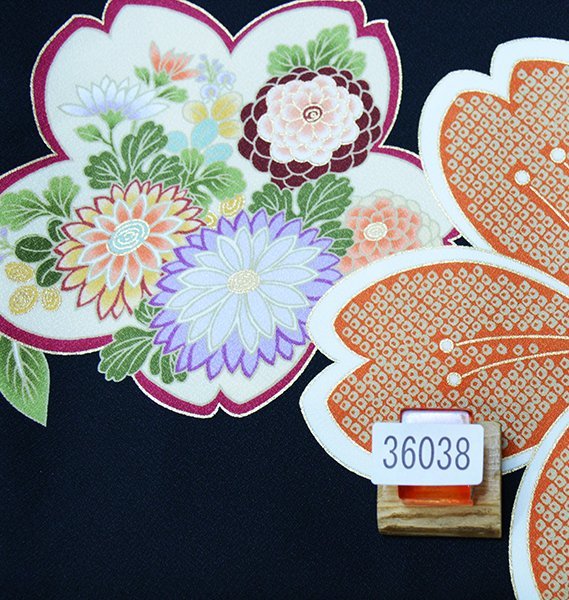 最終値下げ 着物袴セット ジュニア用へ直し NO36038-02 新品(株)安田