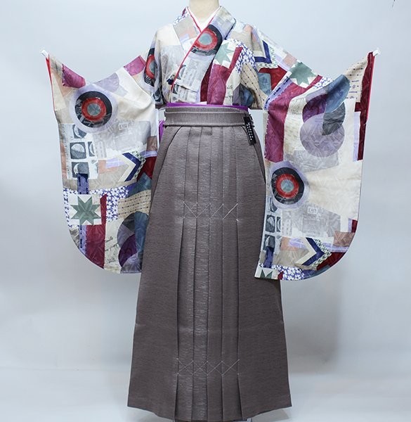  кимоно hakama комплект Junior для . исправление 135cm~150cm Modern Antenna сделано в Японии церемония окончания новый товар ( АО ) дешево рисовое поле магазин NO38577-02