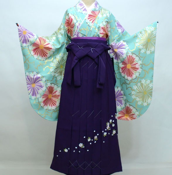  кимоно hakama комплект Junior для . исправление 144cm~150cm From KYOTO крепдешин земля hakama модификация возможность новый товар ( АО ) дешево рисовое поле магазин NO32465-144