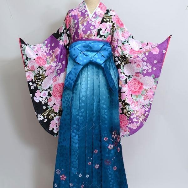 2022年レディースファッション福袋 地模様刺繍入り袴 百花繚乱