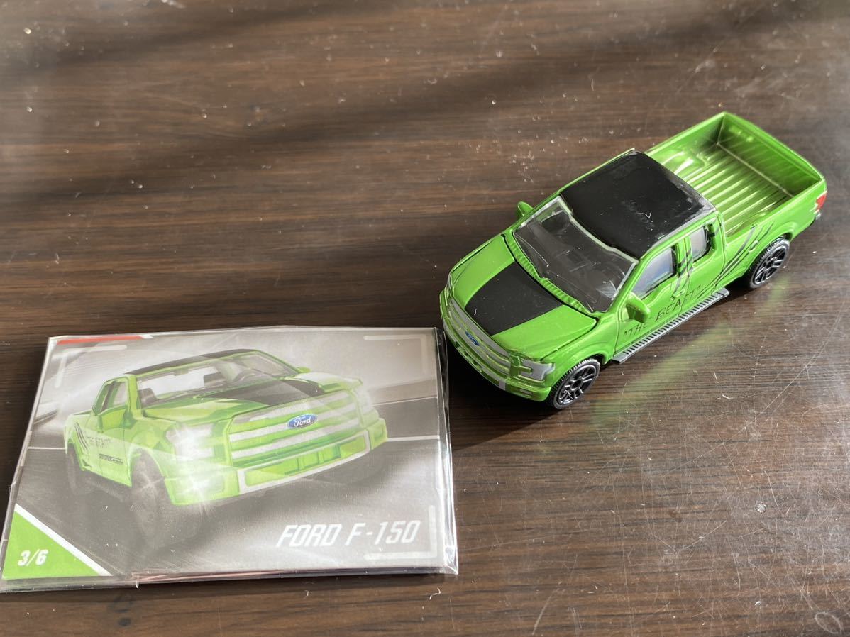  MajoRette,majorette, Limited Edition, series 3, Ford,F-150,meta green, secondhand goods 