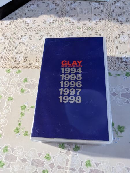 GLAY 1994 1995 1996 1997 1998 VIDEO CLIPS VHSテープ_画像1