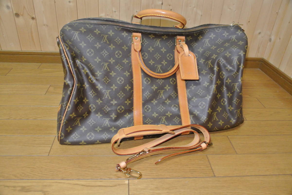 LOUIS VUITTON(ルイヴィトン)モノグラム キーポル・バンドリエール55