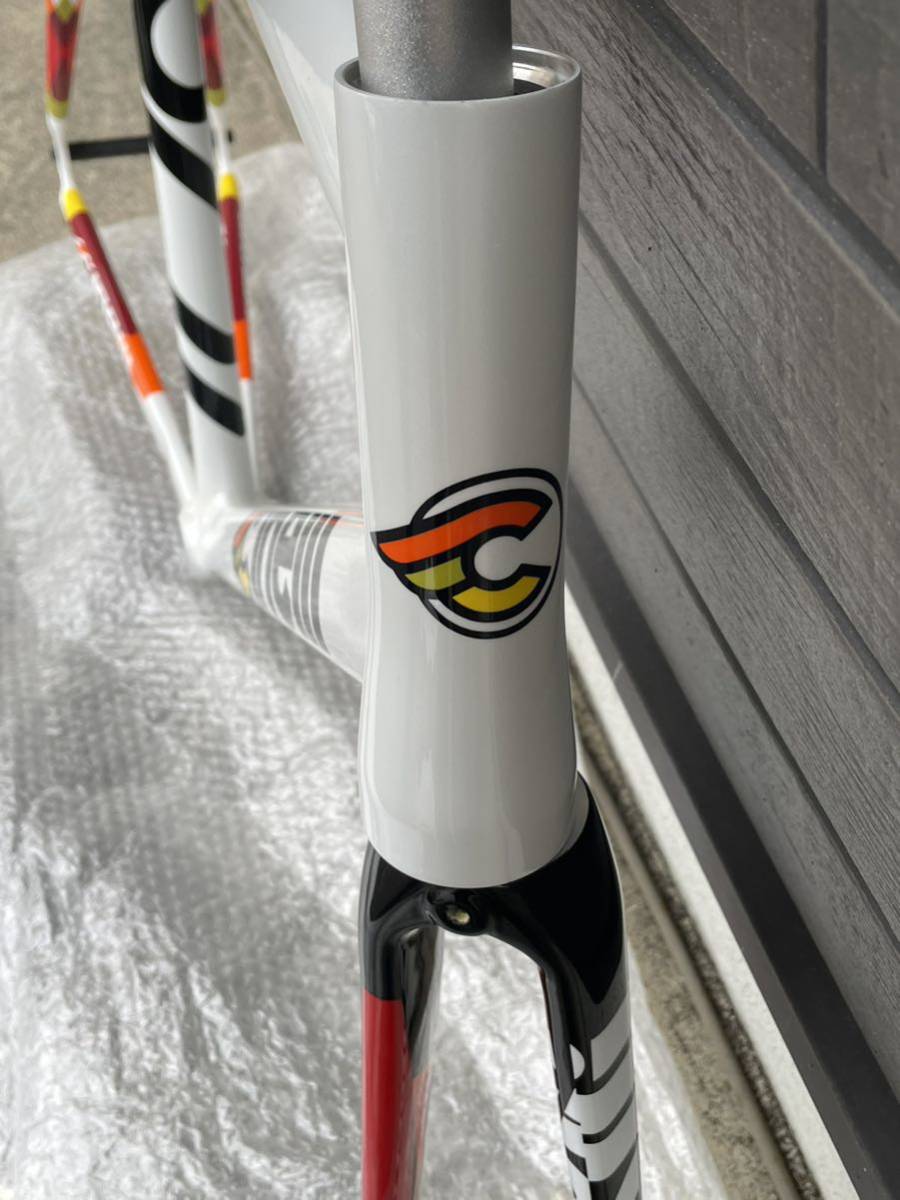  including carriage new goods in box written guarantee attaching .[chinelibigore real mi piste frame XL size 180cm and more. person ]580mm CINELLI Vigorelli Alu