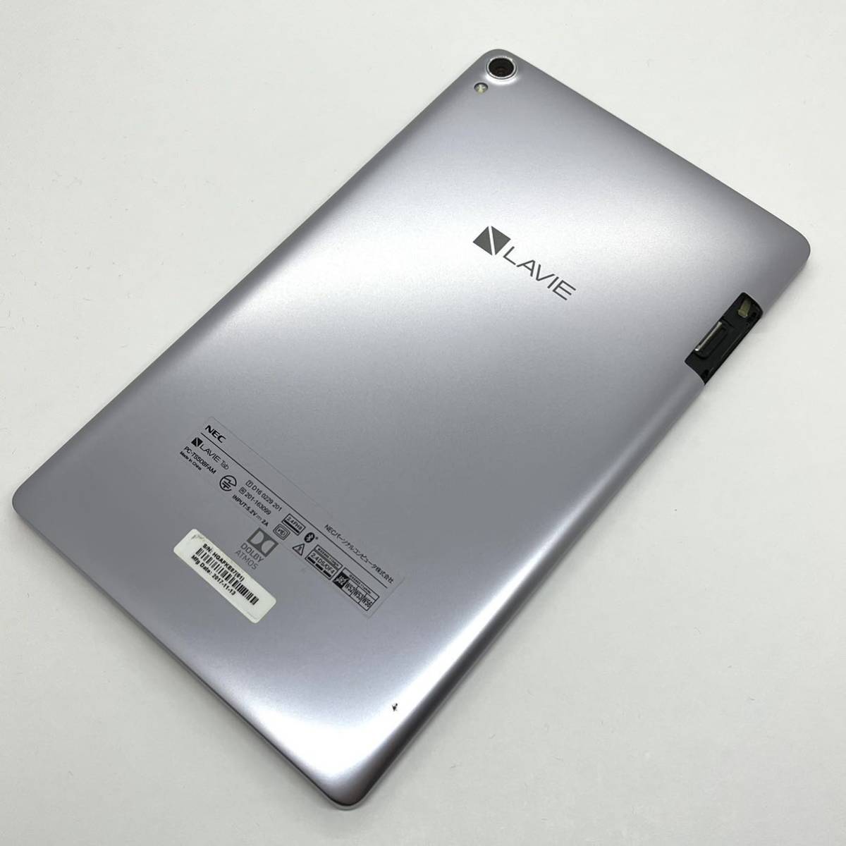 LAVIE Tab S PC-TS508FAM シルバー 16GB Androidバージョン6.0.1 Wi-Fiモデル 8インチ NEC  タブレット本体 送料無料 Y50MR