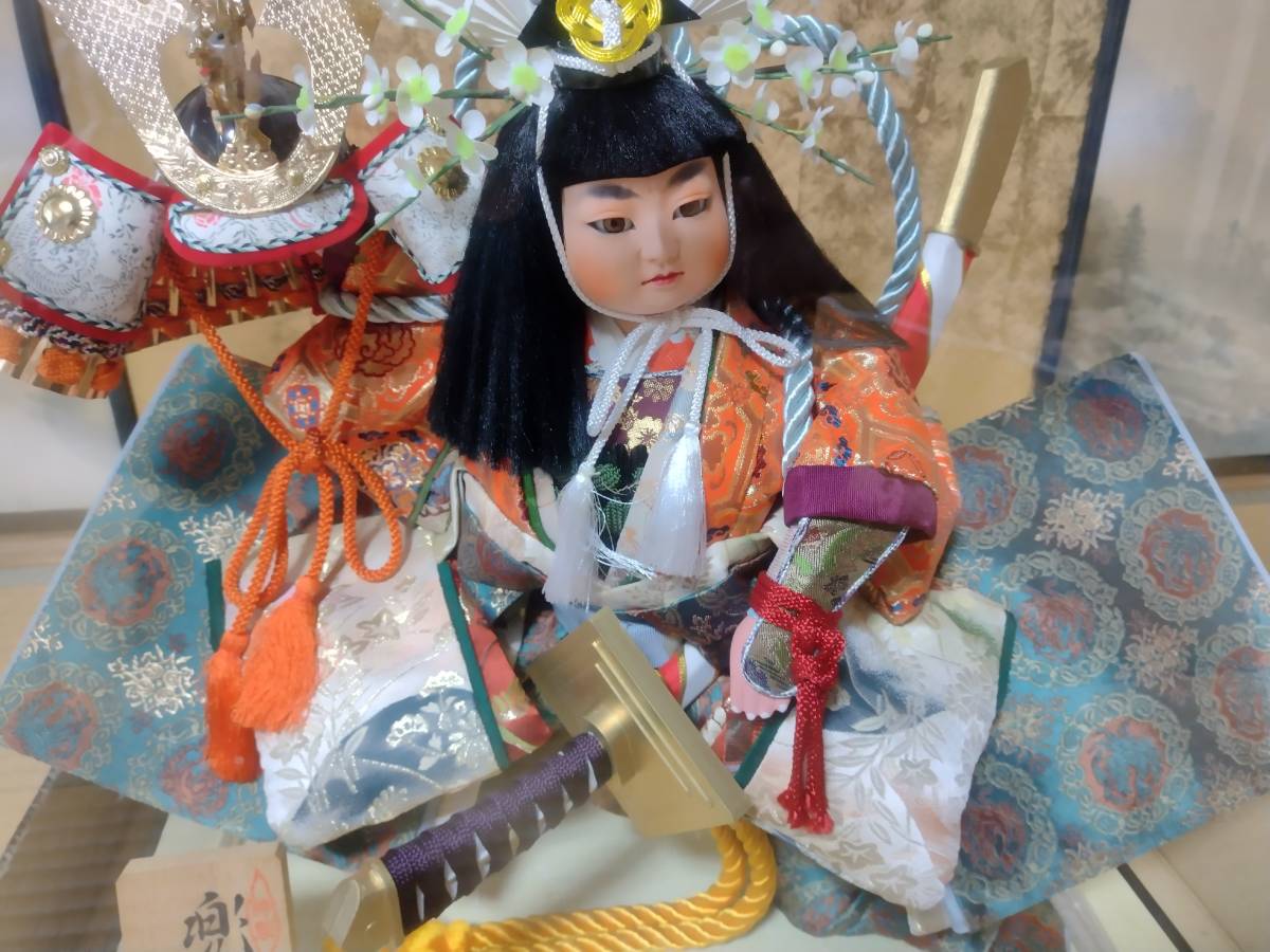 即決【人形館】「清正人形T85」日本人形、兜、武者人形、節句,〝五