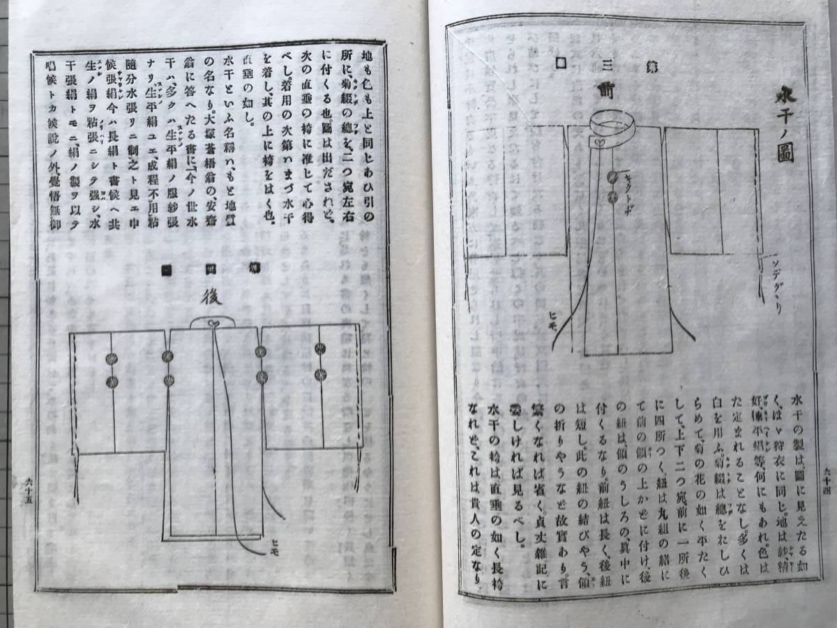 『増補 装束甲冑図解』関根正直 国学院／六合館 1899年刊 ※国文学者 中古の日記草子物語等を読むための参考資料として編纂 他 07836_画像6