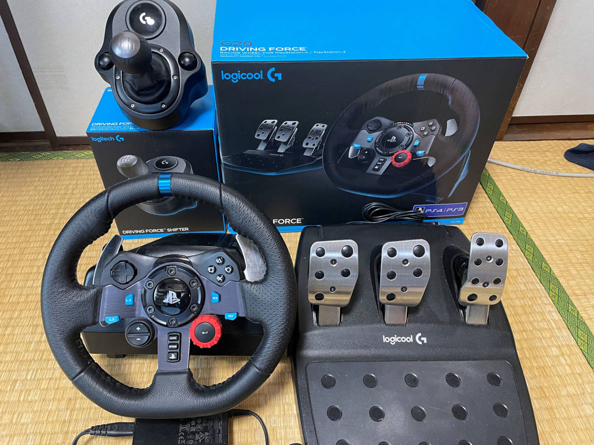 ドライビングフォース Logicool G29 ホイール&ペダル 売上No.1 16128円