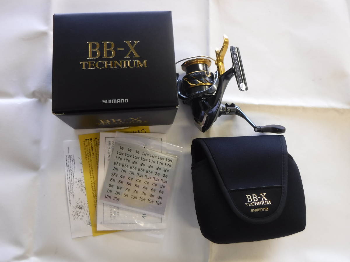 新品シマノshimano 22 BB-X テクニウム TECHNIUM 2500DXG
