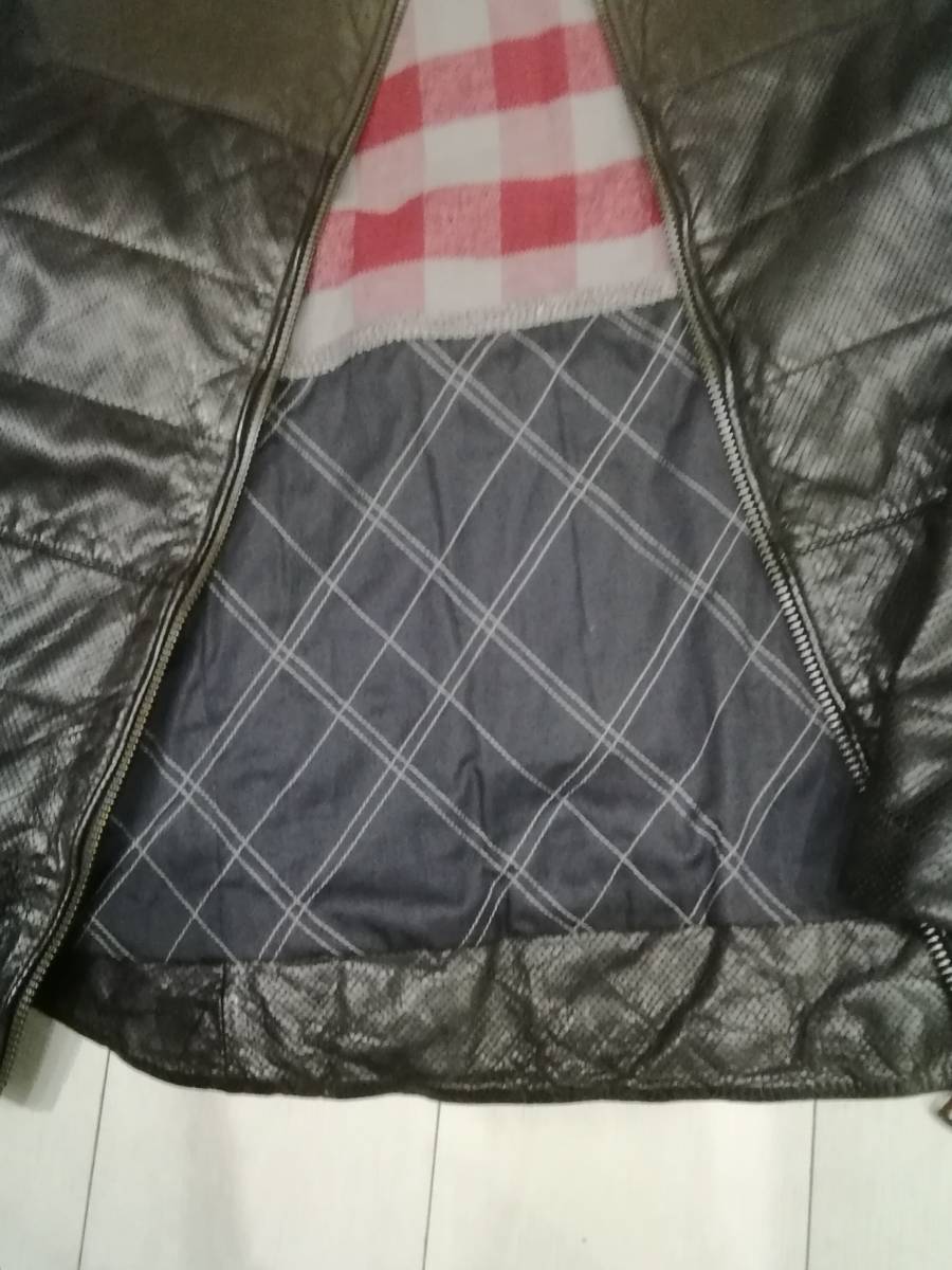 ◇□HUGO BOSS ボス レザーブルゾン 48 新品未使用◇□ www ...