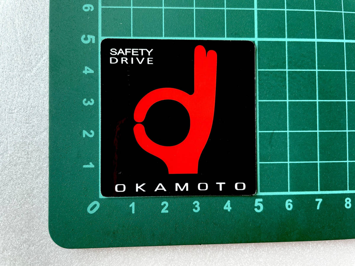 正規品販売! 旧車 当時物 オカモト Okマーク ステッカー 024-2
