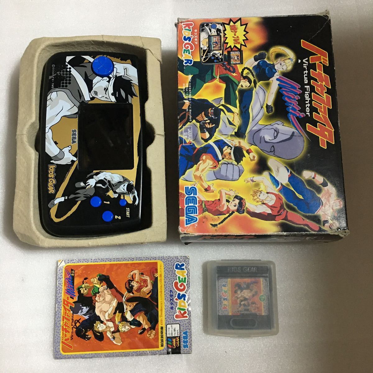 キッズギア 本体 バーチャファイターミニ 同梱版 ゲームギア キッズギア 本体 バーチャファイターミニ 同梱版 ゲームギア