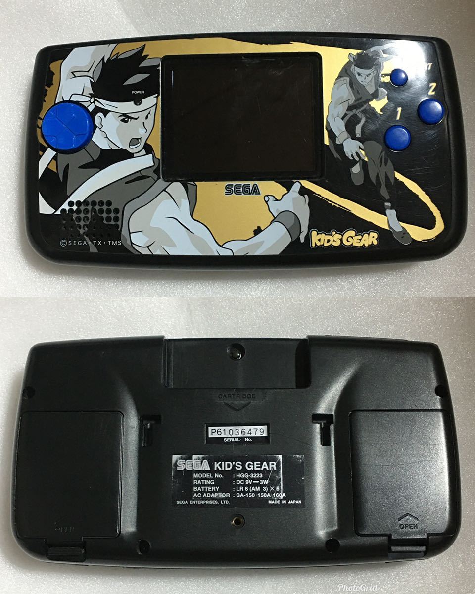 キッズギア 本体 バーチャファイターミニ 同梱版 ゲームギア キッズギア 本体 バーチャファイターミニ 同梱版 ゲームギア