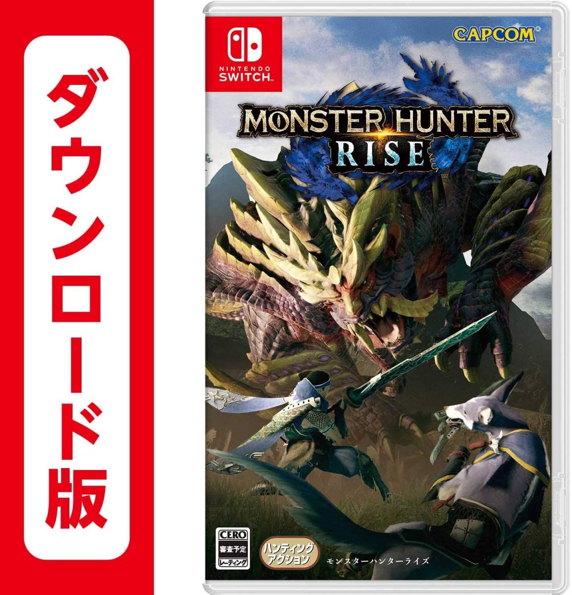 【ダウンロード版】Nintendo Switch Monster Hunter Rise モンスターハンター ライズ【任天堂】_画像1