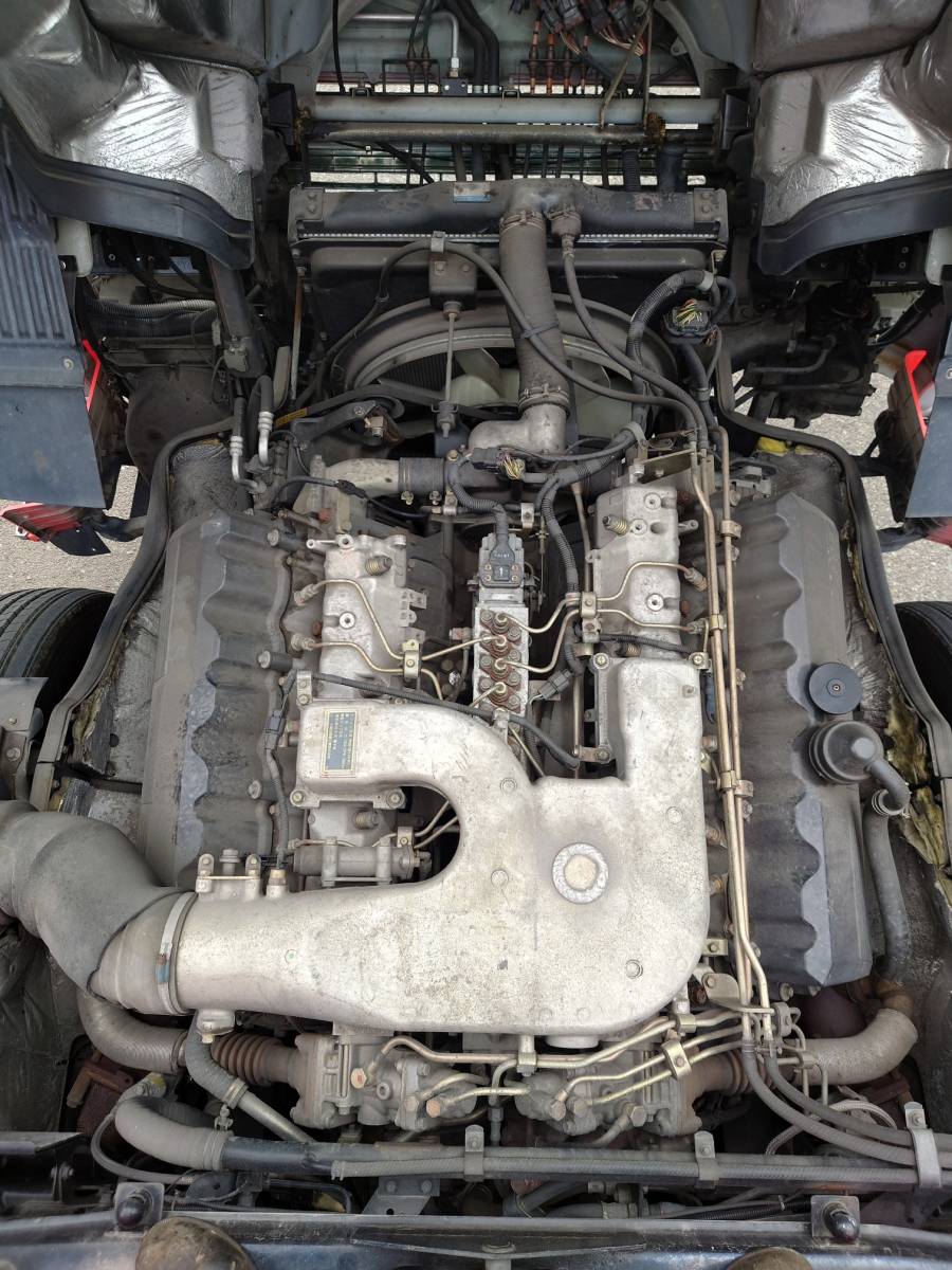 8M21(1A1F) engine Mitsubishi super grade Heisei era 14 year 2 month KL-FV50MPY modified maximum power 272kw(370PS)/2200rpm 2023020201 520176